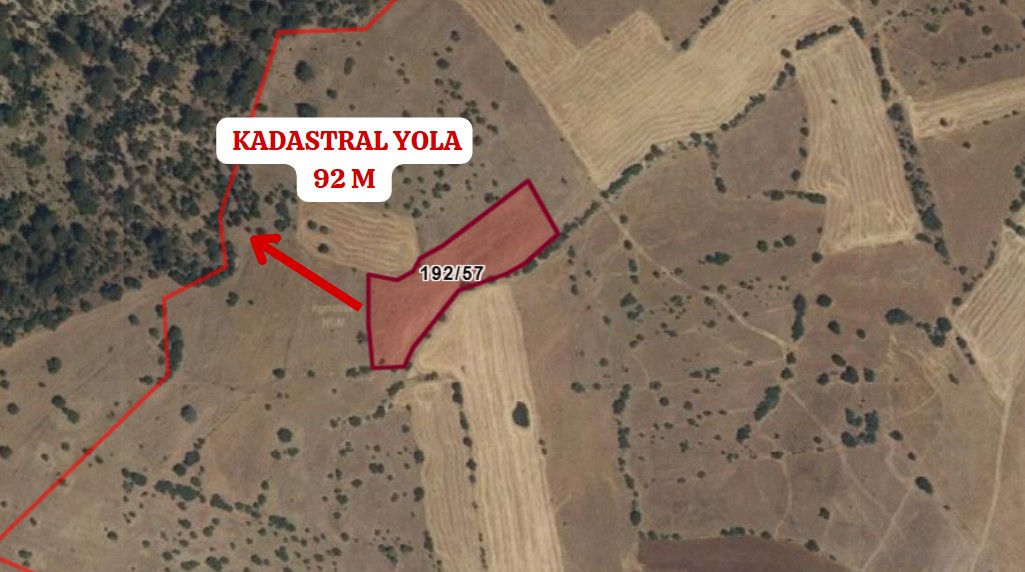KONYA ILGIN BELEKLER KÖYÜNDE 5.554 M² TARLAMIZ SATILIKTIR. - KONYA ILGIN fotoğraf 6